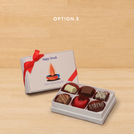 Set of 8 Happy Diwali Candle designed premium chocolate 6P hard box