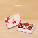 Set of 8 Happy Diwali Candle designed premium chocolate 6P hard box