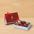 Set of 8 Happy Diwali Candle designed premium chocolate 6P hard box
