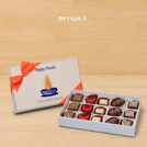 Happy diwali candle designed premium chocolate 15P hard box