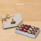 Happy diwali candle designed premium chocolate 15P hard box