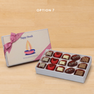Happy diwali candle designed premium chocolate 15P hard box
