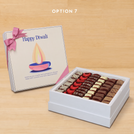 Happy diwali candle designed premium unwrapped hard box