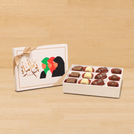Emirati woman designed premium chocolate 12 piece hard box