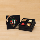Set of 15 Happy Emirati women's day designed premium chocolate 4 piece hard box