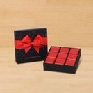 Happy Valentine's Day tiny hearts designed 9P premium chocolate gift box