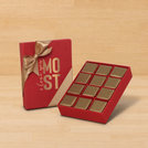 I love you most designed 12P premium chocolate gift box