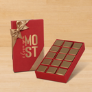 I love you most designed 15P premium chocolate gift box