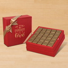 The secret ingredient love designed premium chocolate gift box
