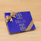Happy Diwali festive elegant design premium chocolate and sweets gift acrylic box
