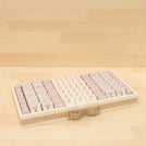 Baby customized teddy theme premium chocolate medium leather tray