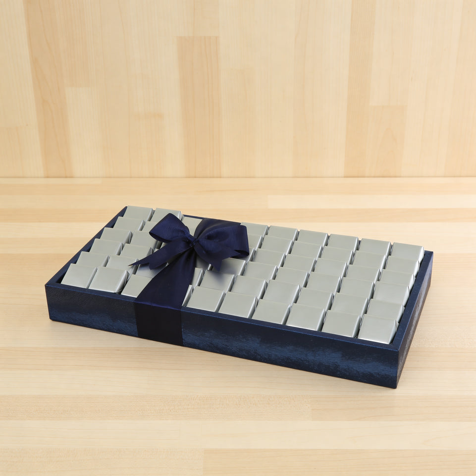 Premium chocolate medium leather tray