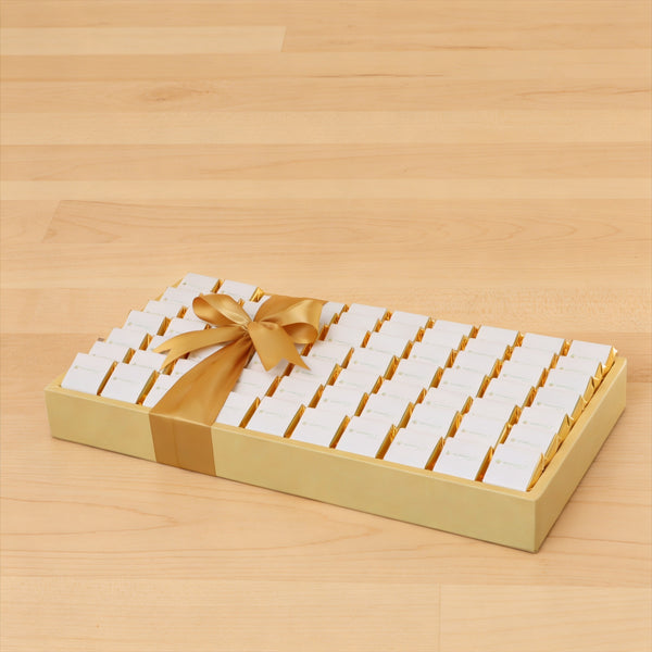 Corporate customized premium chocolate medium leather tray