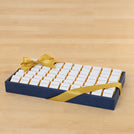 Corporate customized premium chocolate medium leather tray