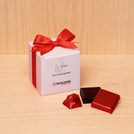 Set of 20 Corporate customized premium chocolate cube soft box