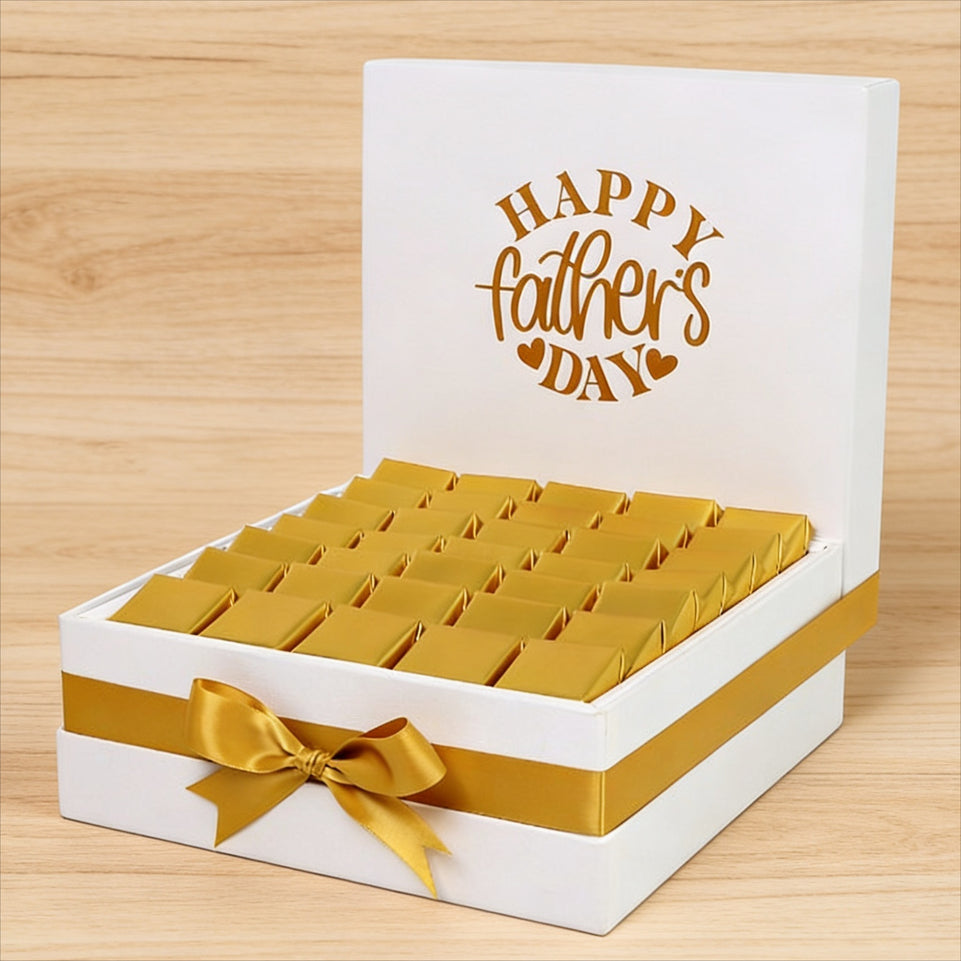 Father's day minimalist designed premium chocolate large hamper