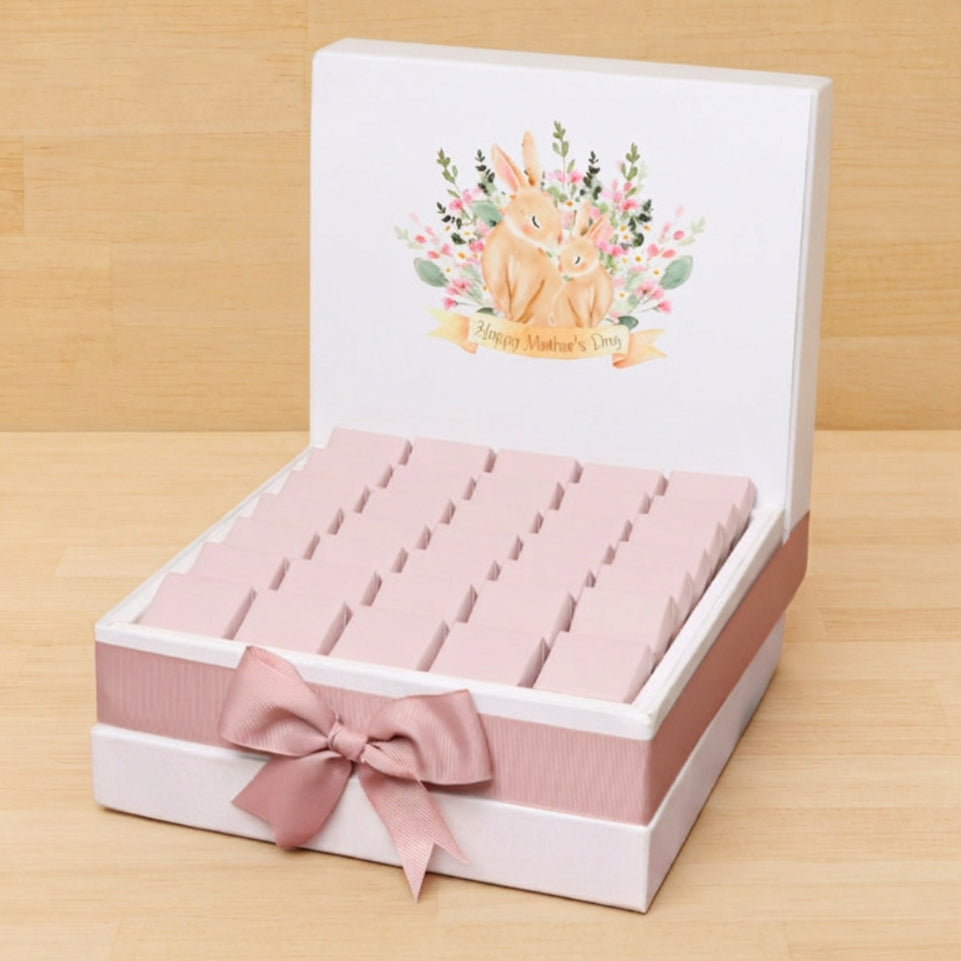 Mother's day rabbit designed premium chocolate large hamper