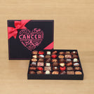 Cancer support awareness designed premium chocolate 42P hard box