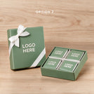 Set of 15 Corporate customized premium chocolate 4P hard box