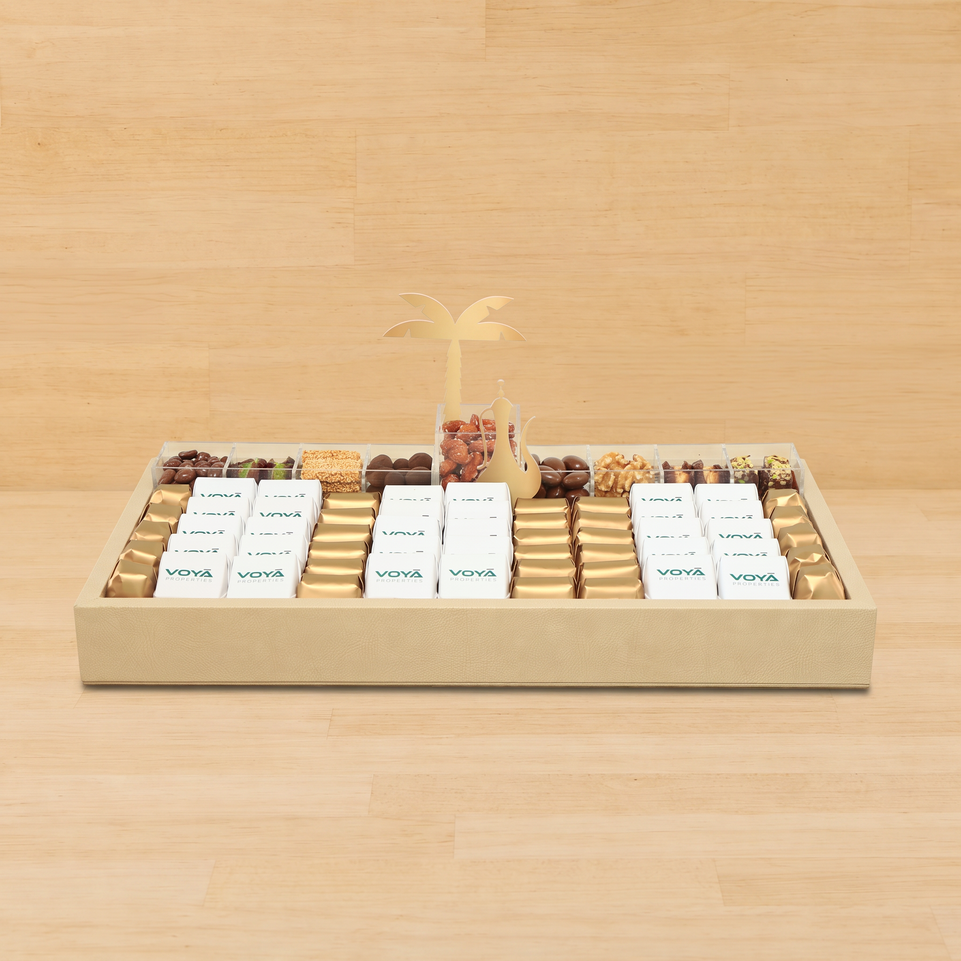 Corporate customize designed premium chocolate & sweets medium tray