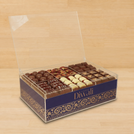 Happy diwali designed premium chocolate acrylic medium box