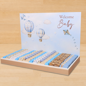 Welcome baby hot air balloon premium ...