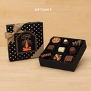 Happy Diwali festival of lights designed premium chocolate 9P hard box