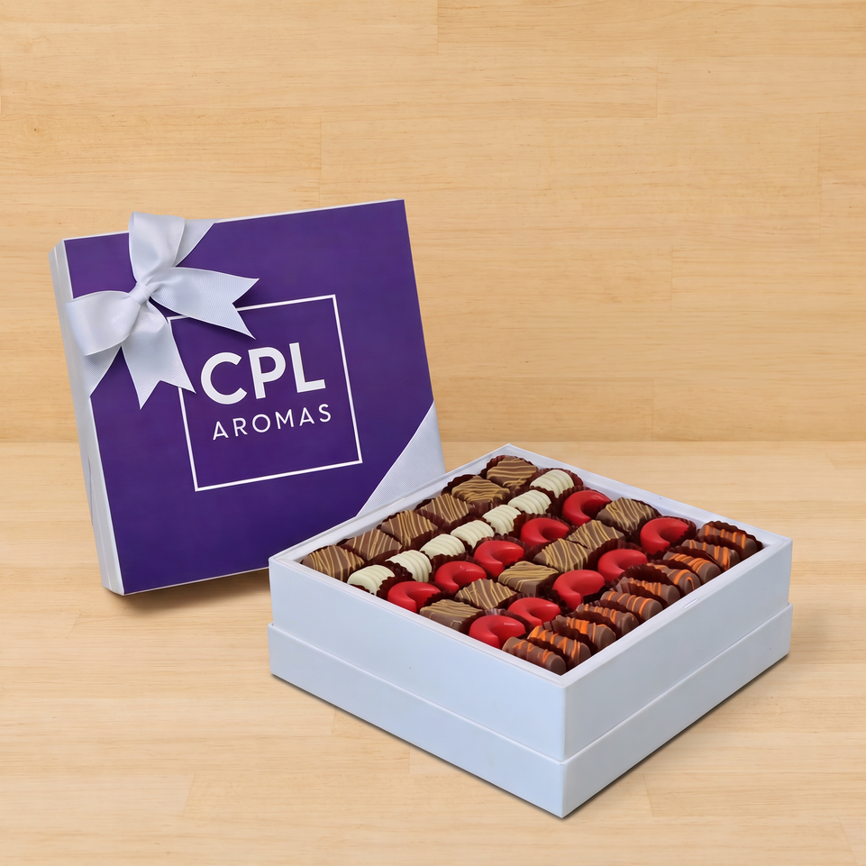 Set of 2 Corporate customized premium chocolate hard box