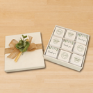 Luxury customized teacher's day 9 piece premium chocolate hard box