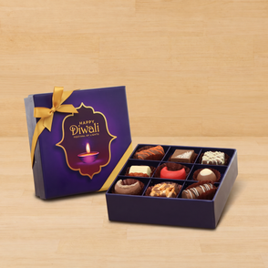 Diwali candle design premium chocolat...