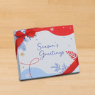 Season's greetings designed premium chocolate 20p hard box
