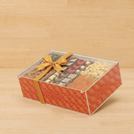 Happy diwali designed premium chocolate & nuts acrylic medium box