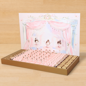 Baby girl ballerina theme design prem...