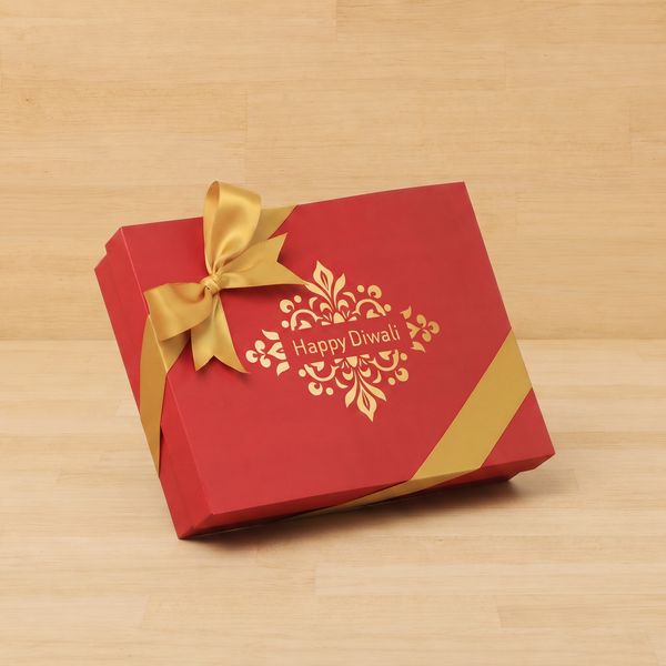 Happy Diwali ornament designed premium chocolate 12P hard box