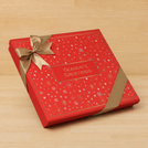 Season's greetings Stars designed premium chocolate 42P hard box