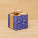 Set of 20 Happy Diwali festival of lights designed premium chocolate cube soft box