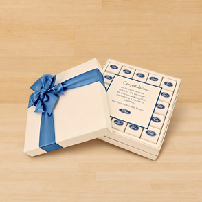 Corporate branded chocolate hard box ...