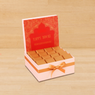 Happy diwali festive designed premium chocolate medium hamper