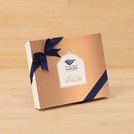 Set of 3 Corporate customized Ramadan Mubarak designed premium chocolate 20P hard box