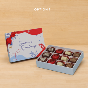 Season's greetings designed premium c...