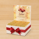 Corporate Season's greetings designed premium chocolate medium hamper