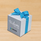 Set of 20 Corporate customized premium chocolate soft cube box