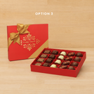 Happy Diwali ornament designed premium chocolate 20P hard box