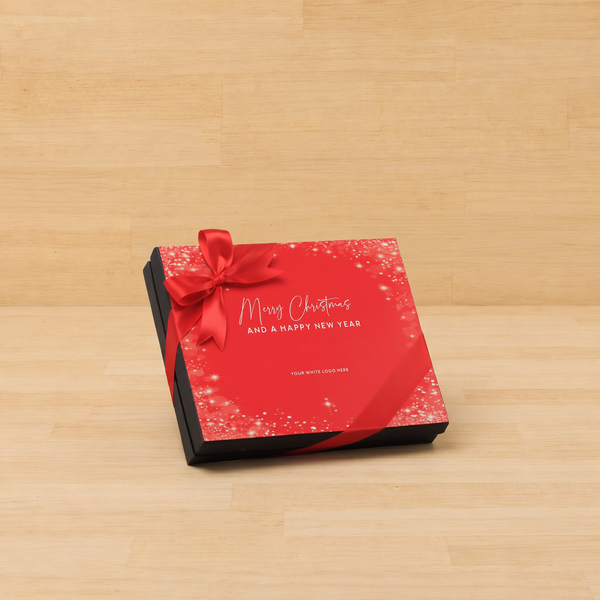Set of 3 Corporate christmas designed premium chocolate 20P hard box