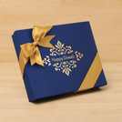 Happy Diwali ornament designed premium chocolate 20P hard box
