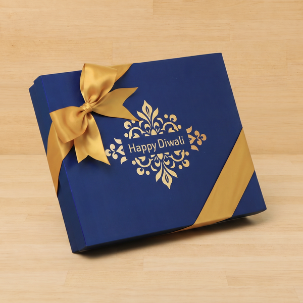 Happy Diwali ornament designed premium chocolate 20P hard box