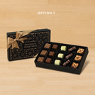 Season's greetings Christmas designed premium chocolate 15P hard box