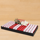 Corporate customized premium chocolate leather large tray