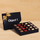 Set of 3 Corporate customized premium chocolate 20P hard box
