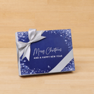 Merry Christmas & happy new year winter designed premium chocolate 12 piece hard box